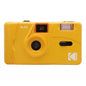 Retro Reusable 35mm Manual Film Camera with Built-In Flash – Replaceable Film, Fixed Focus