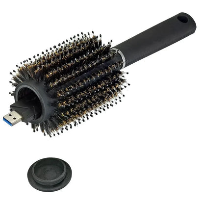 Hidden Compartment Hair Brush Stash Safe Discreet Travel Comb