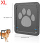Lockable Pet Door for Dogs & Cats — Window or Gate Mount, Easy Install — Sizes L (24cm/9.4in x 29cm/11.4in) & XL (37cm/14.6in x 41cm/16.1in)