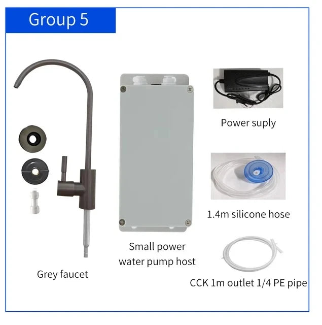 Electric Water Pump Faucet Galley Automatic Water Suction Pump 12V 1.5 L/ min Caravan Motorhome Boat Kitchen Water Pump