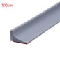Silicone Shower & Kitchen Water Barrier Strip – Water Stopper Seal, 30/50/80/100/200 cm (11.8–78.7 in) – Transparent/Grey/Black/White