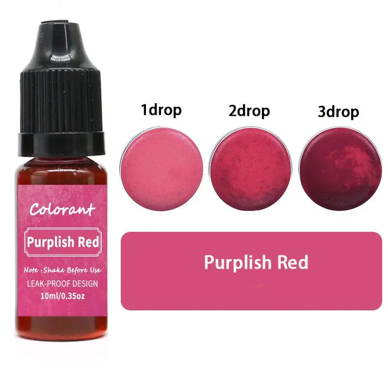 20-Color Liquid Candle Dye Set for DIY Candles, Soap & Resin Crafts