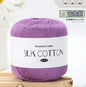 50g/PC Silk Lace Cotton Milk Crochet Yarn Baby Hand-Knitted Warm Soft Knitting Thread for Hand Knitting Supplies Cross Stitch