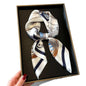 Luxury Silk-Feel Square Scarf – Satin Shawl, Hijab, Hair Wrap for Women
