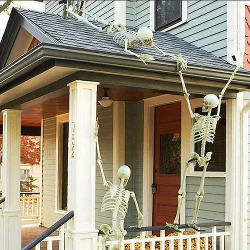40 x 11cm Plastic Humanoid Skeleton Decoration, 1 or 2 Pieces