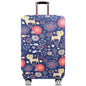 Washable Stretch Luggage Cover - Suitcase Protector for 18–32 Inch (45–81 cm) Suitcases | Geometric Print Travel Accessory