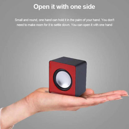 Mini USB Computer Speakers 2.0 Stereo - Portable PC Laptop Desktop Sound System, 3W x2
