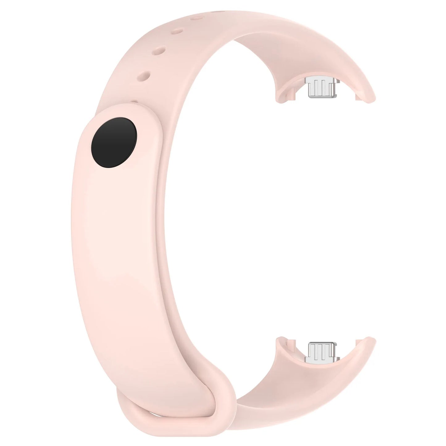 Silicone Sport Strap NFC Rubber Bracelet Replacement for Smart Fitness Bands Unisex