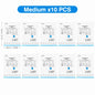 8–18 Pc Vacuum Storage Bags with Wireless Rechargeable Pump – Space Saver Compression Bags for Clothes, Blankets & Travel