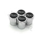 4-Pack Aluminum Alloy Tire Valve Stem Caps – Airtight Dustproof Wheel Valve Covers