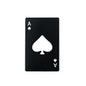 Stainless Steel Playing Card Bottle Opener (Spade Design) – Slim Credit Card Beer & Wine Opener