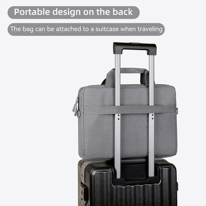 Waterproof Laptop Sleeve Messenger Bag 14–15.6 Inch — MacBook & Tablets