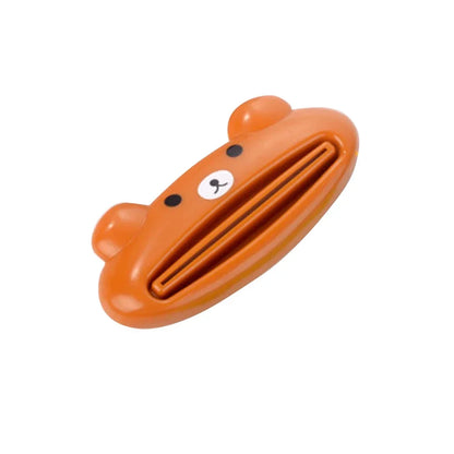 Animal Toothpaste Squeezer Tube Roller – Cute Cartoon Toothpaste Dispenser for Bathroom