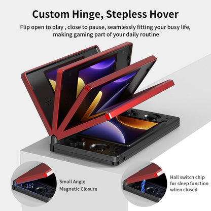 Anbernic RG DS Flip Handheld Game Console 4" IPS HD Dual Screen