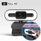4K Webcam 3840x2160 Autofocus, Built-in Microphone, USB 2.0, 30fps HD Video Conference Camera
