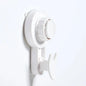 Powerful Reusable Suction Cup Hook Heavy-Duty Traceless Shower & Wall Hook 3.54 x 2.28 in (9 x 5.8 cm)