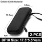 EVA Hard-Shell Earphone Case — Mini Portable Zipper Pouch & Cable Organizer for USB, Chargers, Memory Cards