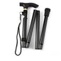 Adjustable Telescopic Folding Walking Stick Lightweight Aluminum Hiking Trekking Cane for Elderly