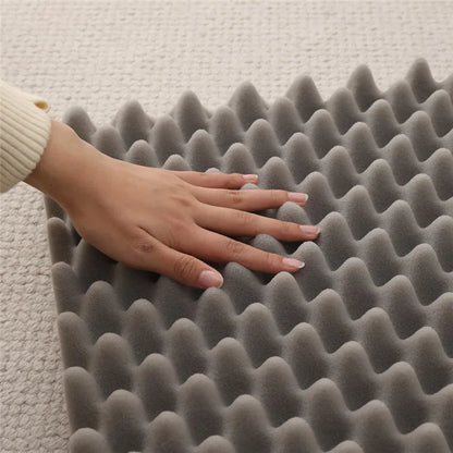 Plush Dog Bed with Removable Cover – Thickened Winter Pet Sofa Pad, Square, Small & Large