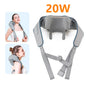 Foreverlily 26W Neck & Shoulder Massager Wireless Back Kneading Shawl