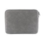 Water-Resistant PU Laptop Sleeve 12–16 Inch — Slim Microfiber Interior