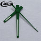 Watch Hands for NH35 NH36 NH38 NH39 NH70 NH72 Movements – 12.5×12×8mm (0.49×0.47×0.31in) Green Luminous Stainless Steel, Silver Gold Gunmetal Blue Red