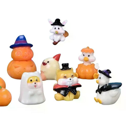 Halloween Mini Resin Figurine, 2-4cm, 16 Designs