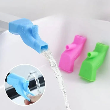 Silicone Faucet Extender – Universal Sink Spout Extender for Kids, Bathroom & Kitchen
