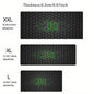 Hexagon XXL Mouse Pad, Large Gaming Desk Mat & Keyboard Pad, Soft Non-Slip Rubber