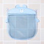 Baby Bath Toy Mesh Organizer with Suction Cups - Cartoon Animal Storage Bag for Kids