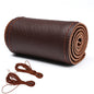 Universal Braided Microfiber Leather Steering Wheel Cover 15 in (38 cm) Wear-Resistant Grip