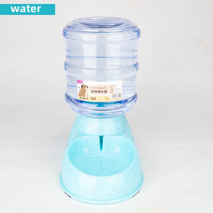 Large Capacity Automatic Pet Food and Water Bowl for Dogs & Cats