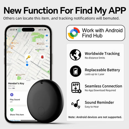 Mini Tag Gps Tracker Android Google Find My Gps Locator Air Tag Car Gps Tracking Device Gps Tracker Bicycle Electronics Security