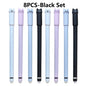 4/6/12-Pack Kawaii Cat Erasable Gel Pens 0.5mm Black & Blue Ink Refillable Cute School & Office Stationery