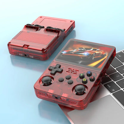 Open Source Retro Handheld Game Console Linux Portable Pocket Player 3.5-inch (8.9 cm) IPS Screen, 64GB or 128GB Preloaded Games