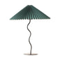 Table Lamp ins Retro Pleated Umbrella Nordic Medieval Korean Master Bedroom Bedside Lamp Swing Iron Art Drop Shipping
