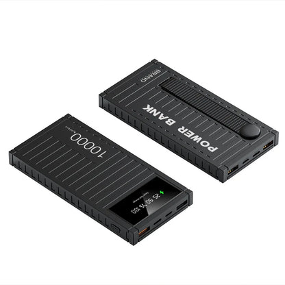 50000mAh 6-Port Power Bank 65W Fast Charge USB-C PD, 4x USB-A & Micro-USB, LED Display