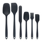 6-Piece Silicone Baking Spatula Set with Brush, Non-Stick Frosting Scrapers and Cream Spreaders, Cute Kitchen Gadgets