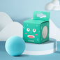 Interactive Chirping Plush Ball Cat Toy – Frog, Bird & Cricket Sounds, 2.17 in (5.5 cm) Rolling Teaser