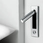 Led Wall Light Night Reading Book Lamp Bed Headboard Lights For Hotel Artistic  Bedside Lamp Push Switch Cree Chip 220V
