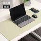 White XXL Gaming Mouse Pad Large Waterproof Non-Slip PU Suede Desk Mat for Keyboard & Mouse