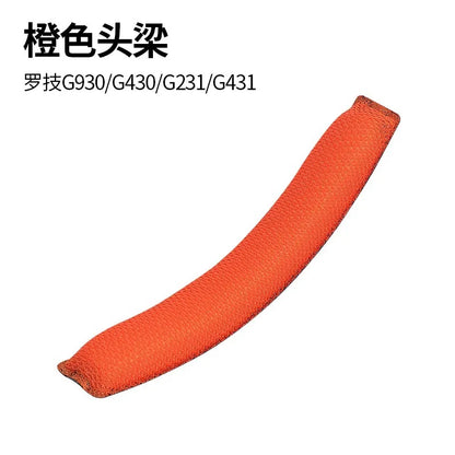 Mesh Replacement Ear Pads Cushion for Gaming Headsets Headphone Bridge Pad