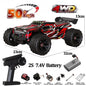 9522PRO 1:16 RC Car - 85KM/H Brushless 4WD Off-Road Drift Racing Truck with LED Lights, Professional High-Speed Remote Control Car