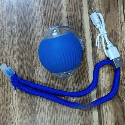 Rechargeable Self-Moving Rolling Ball Cat Toy — Interactive Indoor Toy for Kittens & Cats