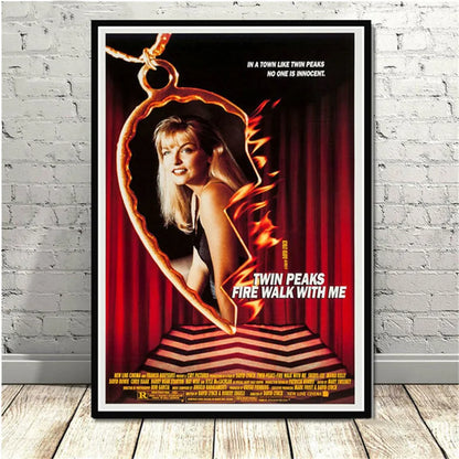 Twin Peaks TV Series Shows Classic Movie Anime Poster And Prints Canvas Painting Art Wall Pictures For Living Room Home Decor