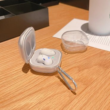 Clear TPU Earbud Case Compatible with Buds Live, Pro 2, FE - Soft Protective Cover