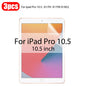 3-Pack Paper-Like Matte PET Screen Protector for iPad Air & Pro — 10.5–12.9 in (26.7–32.8 cm), Anti-Glare Pen-Friendly