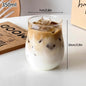 Aesthetic Glass Tumbler 865ml (29.2oz) — Iced Coffee, Latte, Water & Cocktail Cup