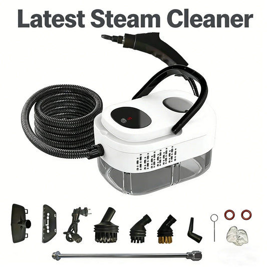 2500W Portable Steam Cleaner High Temperature Sterilization Pressure Jet Washer Machine for Home Car Kitchen Air Conditioner