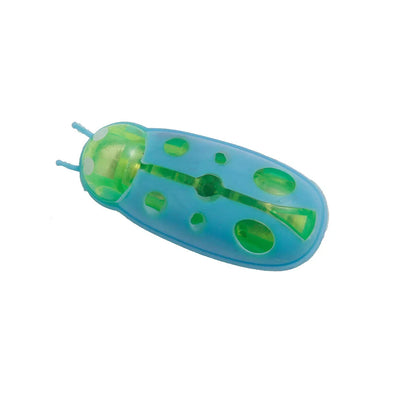 Interactive Battery Operated Bug Cat Toy for Kittens Automatic Vibration Beetle with Obstacle Avoidance